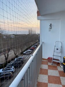 Instalaciones personalizadas a las salvedades de los balcones